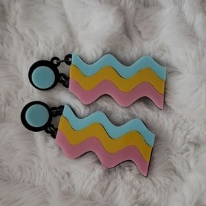 Retro Wave Earrings